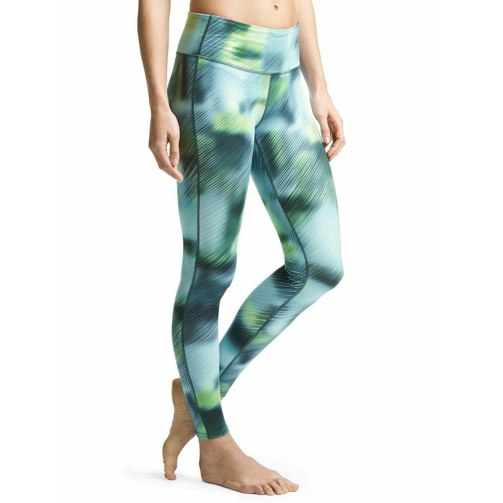 Athleta High Rise Alpine Chaturanga Yoga Tight in Jasper Green Size S Leggings